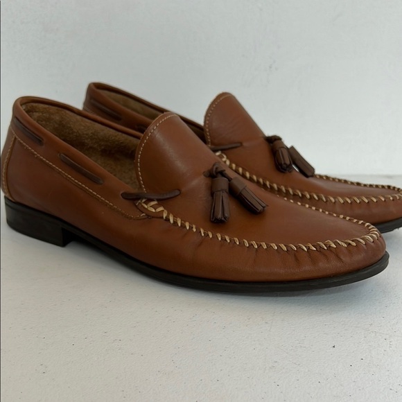 sandrino Other - Sandrino Leather Loafers with Moccasin Stitching brown 12D